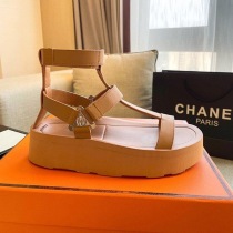 夏のお出かけに♪テクノ サンダル【エルメス 偽物】Enid Sandal H221033ZA3360